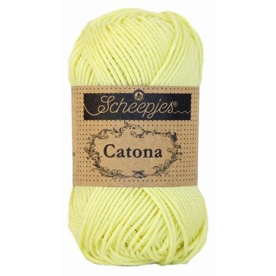 Scheepjes Catona 10 gram - 100 - Lemon Chiffon