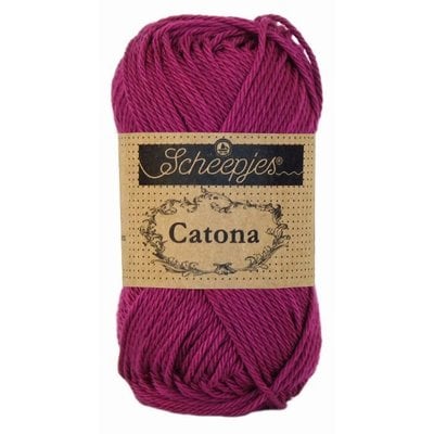 Scheepjes Catona 10 gram - 128 - Tyrian Purple