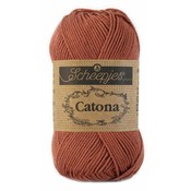 Scheepjes Catona 10 gram - 504 - Brick Red