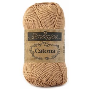 Scheepjes Catona 10 gram - 502 - Camel