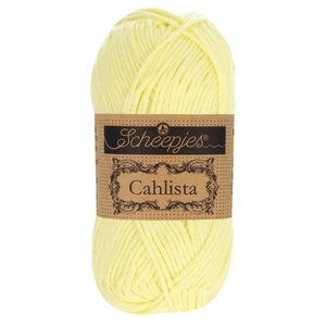 Scheepjes Cahlista 100 - Lemon Chiffon