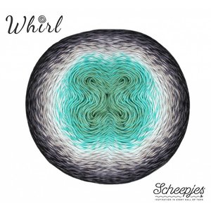 Scheepjes Whirl 785 + Minty Black Velvet