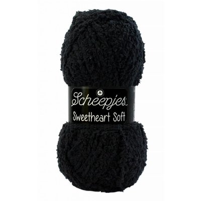 Scheepjes Sweetheart Soft 04 - Zwart