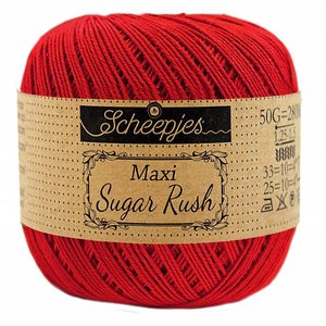 Scheepjes Sugar Rush 722 - Red