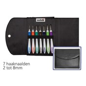 Addi Addi Swing etui met 7 haaknaalden