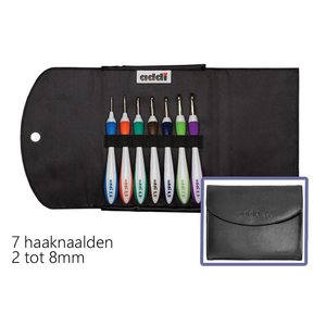 Addi Addi Swing etui met 7 haaknaalden