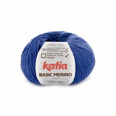 Katia Basic Merino 45 - blauw