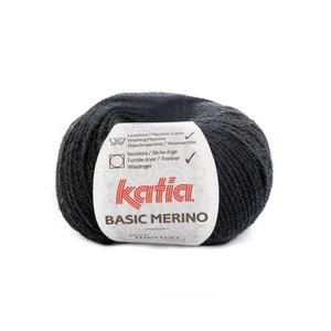 Katia Basic Merino 02 - zwart