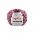 Katia Merino Aran 54 - donker bleekrood