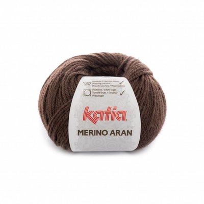 Katia Merino Aran 46 - donkerbruin