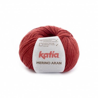 Katia Merino Aran 21 - robijnrood