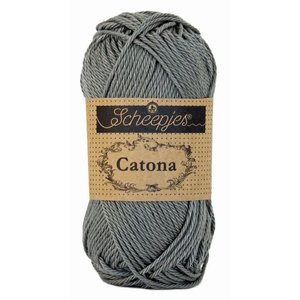 Scheepjes Catona 50 - 242 - Metal Grey