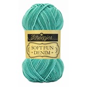 Scheepjes Softfun denim 517 - jade