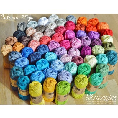 Scheepjes Catona 25 gram Alle kleuren