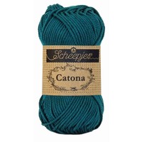 Scheepjes Catona 25 gram - 401 - Dark Teal