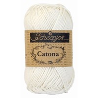 Scheepjes Catona 25 gram - 105 - Bridal White