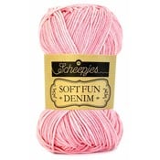 Scheepjes Softfun denim 504 - zachtroze