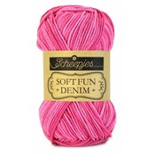 Scheepjes Softfun denim 503 - pink