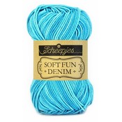 Scheepjes Softfun denim 500 - turquoise