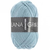 Lana Grossa Meilenweit 1375 - lichtblauw