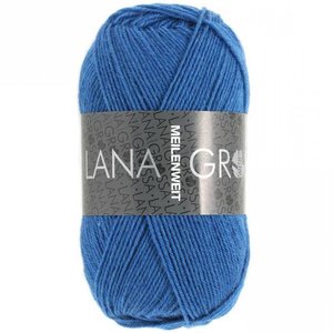 Lana Grossa Meilenweit 1293 - kobaltblauw
