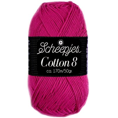 Scheepjes Cotton 8 - 720 - fuchsia