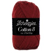 Scheepjes Cotton 8 - 717 - bordeaux