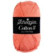 Scheepjes Cotton 8 - 650 - koraal