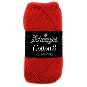 Scheepjes Cotton 8 - 510 - rood