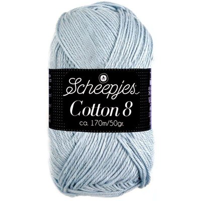 Scheepjes Cotton 8 - 652 - grijsblauw