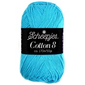 Scheepjes Cotton 8 - 712 - turquoise