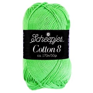 Scheepjes Cotton 8 - 517 - groen