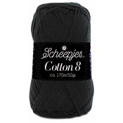 Scheepjes Cotton 8 - 515 - zwart