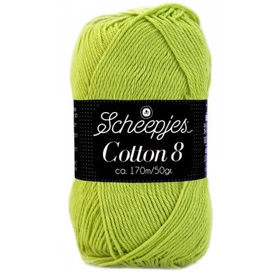 Scheepjes Cotton 8 - 642 - lichtgroen