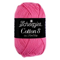 Scheepjes Cotton 8 - 719 - roze