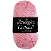 Scheepjes Cotton 8 - 654 - licht roze