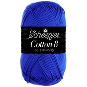 Scheepjes Cotton 8 - 519 - kobaltblauw