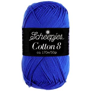 Scheepjes Cotton 8 - 519 - kobaltblauw