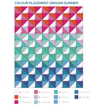 Scheepjes Origami Blanket Summer in Colour Crafter