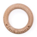 Durable Bijtring hout "Sweet Dreams"