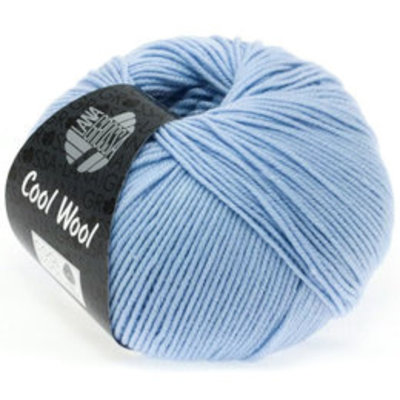 Lana Grossa Cool Wool 430 - Lichtblauw