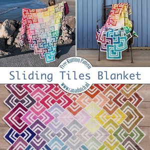 Scheepjes Breipakket: Sliding Tiles Blanket