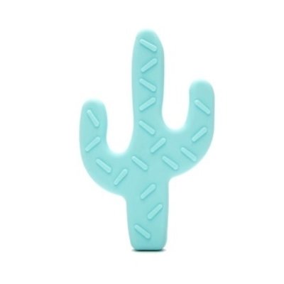 Durable Silicone bijtring Cactus