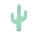 Durable Silicone bijtring Cactus