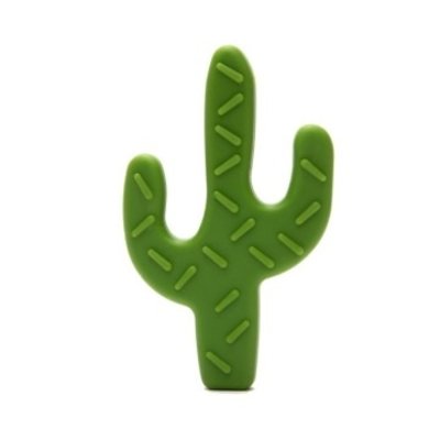 Durable Silicone bijtring Cactus