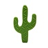 Durable Silicone bijtring Cactus