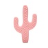 Durable Silicone bijtring Cactus