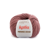 Katia Merino Aran 84 - donker bleekrood