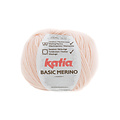 Katia Basic Merino 87 - zeer licht bleekrood