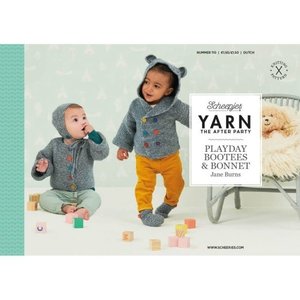 Scheepjes Yarn afterparty 110: Playday bootees & bonnet